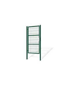 Portão em painel de rede 1m razo a.200cm verde