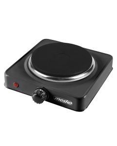 Fogão elétrico, área de cozimento 15,4 cm, te mesko ms 6508 preto 1000w