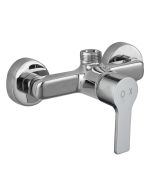Kibath torneira de coluna chuveiro monocomando pin em latão cromado