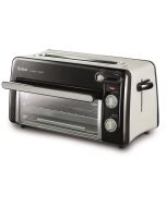 Grille-pain mini-forno 2 em 1 tefal, 6 termostatos, fenda longa, mini forno