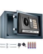 Cofre eletrónico + chave de segurança modelo 1, preto