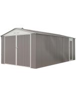 Garagem de metal "nevada" com porta de batente 18.56 m²
