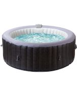 Spa insuflável em PVC "málaga" - 4 lugares - cinza