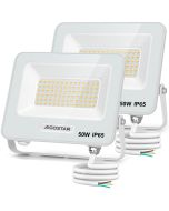 Aigostar projectores LED de exterior 50w 4000k,2 pcs