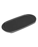 Chapa de cerâmica weber 40,6x21,8x3 cm acessório multiuso para churras