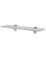 Prateleira flutuante vidro 40x10 cm 8 mm