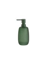 Dispensador de vidro verde fosco