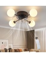 Nettlife ventilador de teto com luz g9 multicolor 50x50