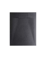 Base de duche azzurro 80 x 120 x 3 cm preto