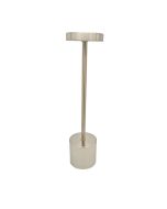 Luminária mesa LED silver touch recarregável, 3 tons reguláveis ​​ 2000mah