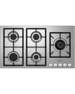 Fogão a gás 90 cm gurari fq 905 • 5 queimadores • aço inox • wok 4,0 kw • g