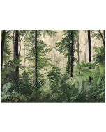 Papel de parede natureza floresta 400x280 não tecido fotomural para quarto