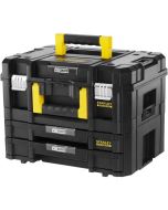 Kit 2 malas pro-stack™ - stanley fatmax - fmst1-71981 - 2 alças - 2 gavetas
