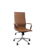 Cadeira de secretária com rodas elegance 116x89x60cm Thinia Home