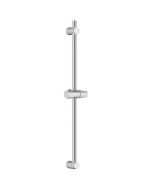 Barra de chuveiro - derw - max - fixação ajustável - cromado - 57cm