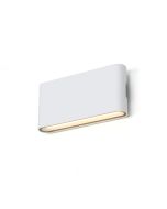 Aplique LED 12W alumínio ret. exterior y interior 175mm IP54 SAFATA branco