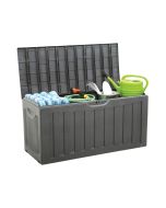 Baú externo 340 litros de resina 118x53x57cm Thinia Home