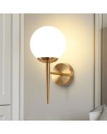Nettlife aplique parede E27 dourado 32x20