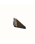 Veda porta automático sobreposta 1230 mm castanho
