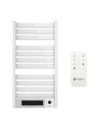 Toalheiro elétrico de parede com ventoinha omiros sannover 2000 w branco