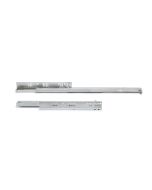 Emuca conjunto de corrediças ocultas para gavetas silver, extraível, com