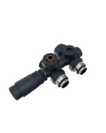 Emke válvula com termostato para radiador, g1/2", φ16/15mm, cinza antracite