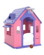 Casa infantil 132x118x124 cm pp bicolor aiyaplay