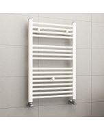 Kibath circuito aquecimento do radiador aquecedor toalhas 80x50cm aço branc