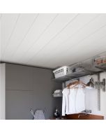 Friso PVC branco 260x37,5cm