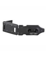 Porta-cadeados lacado preto 100mm