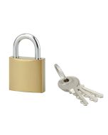 Cadeado de aço com três chaves 30mm