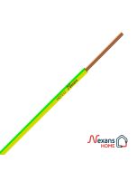 H07V-U 1x2,5mm rolo de cabo Nexans amarelo-verde 25m