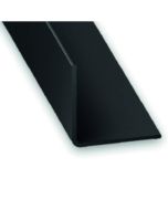 ÂNGULO DE PVC PRETO 260 X 2 X 2 cm