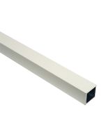 TUBO QUADRADO DE ALUMÍNIO BRANCO 20 X 20 X 1,5 mm - 2 m