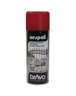 Spray efeito metalizado vermelho 400 ml Nespoli