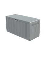 Baú em resina 117x45,5x57,50 cm (270l) top cinzento