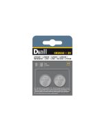 Pack 2 Pilhas de Lítio cr2032 Diall