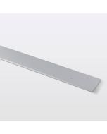 PERFIL DE UNIÃO CURVO ALUMÍNIO CROMADO MATE 100 x 930 mm