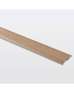 PERFIL DE UNIÃO PLANO ALUMÍNIO MADEIRA "Decor200" 37 x 930 mm