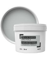 Tinta para paredes cinzento pérola 2,5 l
