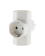 ADAPTADOR 3 TOMADAS BRANCO