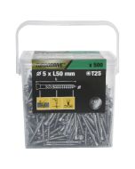 500 PARAFUSOS DE AÇO TORX PARA DECKS 5x50 MM