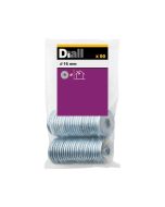 Anilha larga M16 Diall 50 unidades