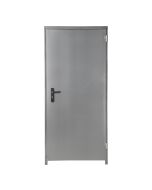 Porta multiusos galvanizada com isolamento 200 x 91 cm