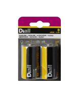 2 PILHAS ALCALINAS LR20 DIALL