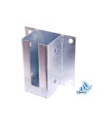 Suporte metálico para parede 7 x 7 cm Goodhome