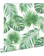 Estahome papel de parede folhas tropicais verde 53 cm x 10.05 m