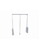 Emuca varão basculante para roupeiro hang, 830 - 1150, cromado, aço e