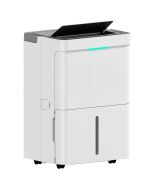 Desumidificador 35,5x28x52,2 cm abs color blanco Homcom