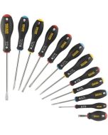 Conjunto de 12 chaves de fenda - stanley fatmax - fmht65426-0 - eletricista